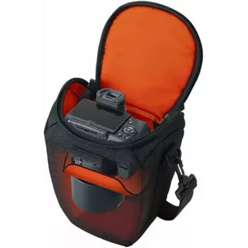 Borsa fotocamera Sony LCS-AMB borsa a tracolla nera