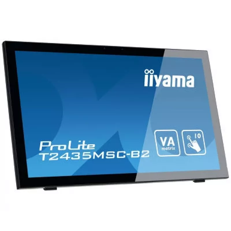 iiyama ProLite T2435MSC-B2 monitor per computer 59,9 cm (23,6 pollici) 1920 x 1080 pixel Full HD LED touchscreen nero
