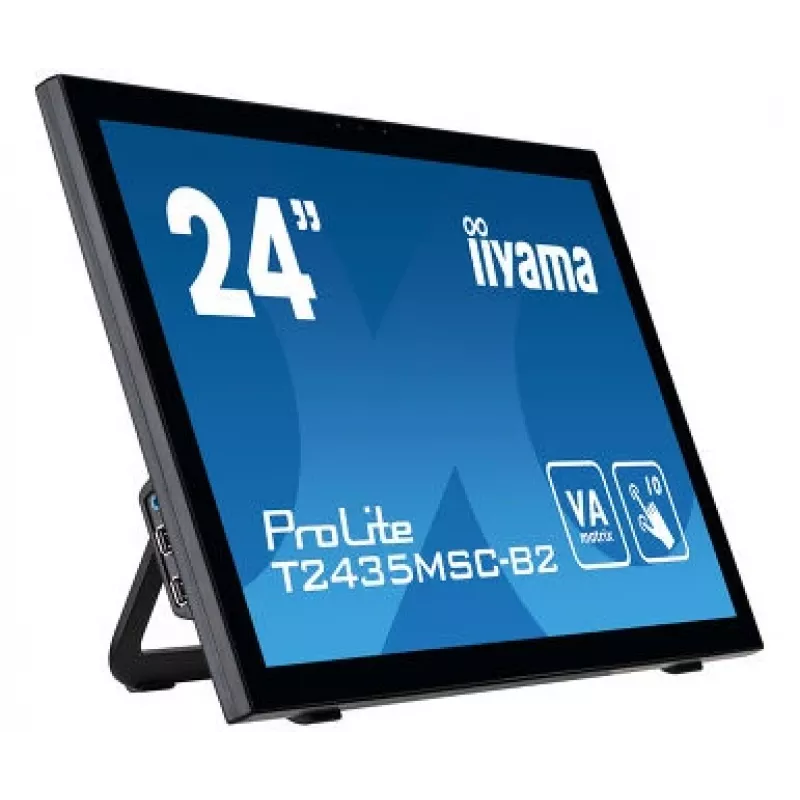 iiyama ProLite T2435MSC-B2 monitor per computer 59,9 cm (23,6 pollici) 1920 x 1080 pixel Full HD LED touchscreen nero