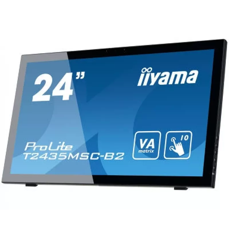 iiyama ProLite T2435MSC-B2 monitor per computer 59,9 cm (23,6 pollici) 1920 x 1080 pixel Full HD LED touchscreen nero