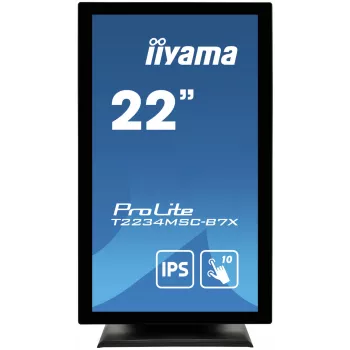 iiyama ProLite T2234MSC-B7X monitor per computer 54,6 cm (21,5 pollici) 1920 x 1080 pixel Full HD touchscreen nero