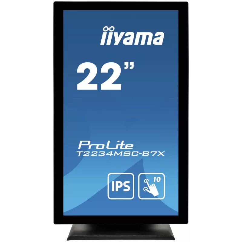 iiyama ProLite T2234MSC-B7X monitor per computer 54,6 cm (21,5 pollici) 1920 x 1080 pixel Full HD touchscreen nero