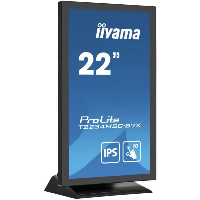 iiyama ProLite T2234MSC-B7X monitor per computer 54,6 cm (21,5 pollici) 1920 x 1080 pixel Full HD touchscreen nero