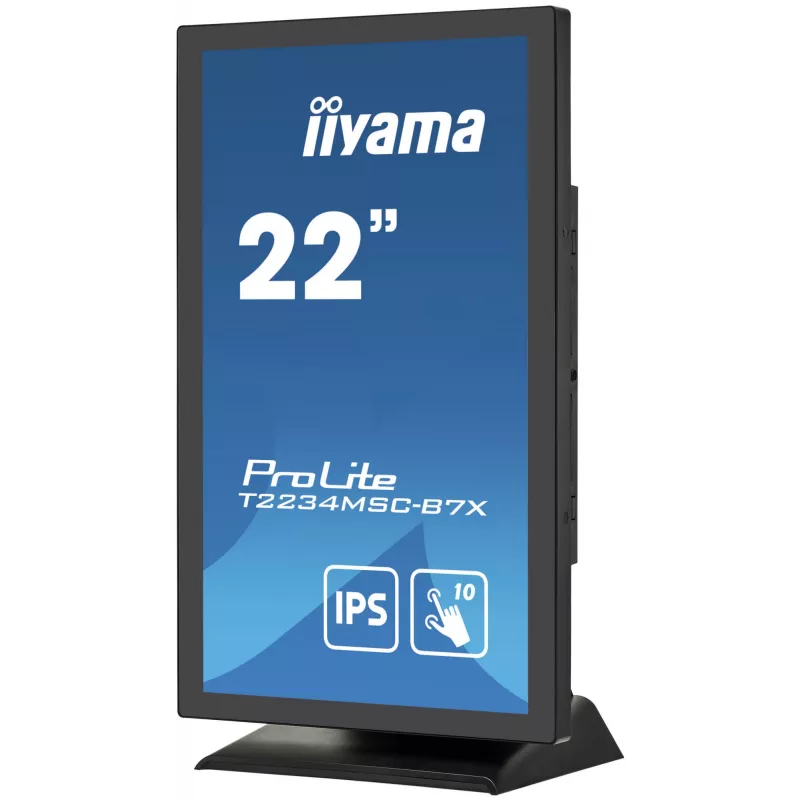 iiyama ProLite T2234MSC-B7X monitor per computer 54,6 cm (21,5 pollici) 1920 x 1080 pixel Full HD touchscreen nero