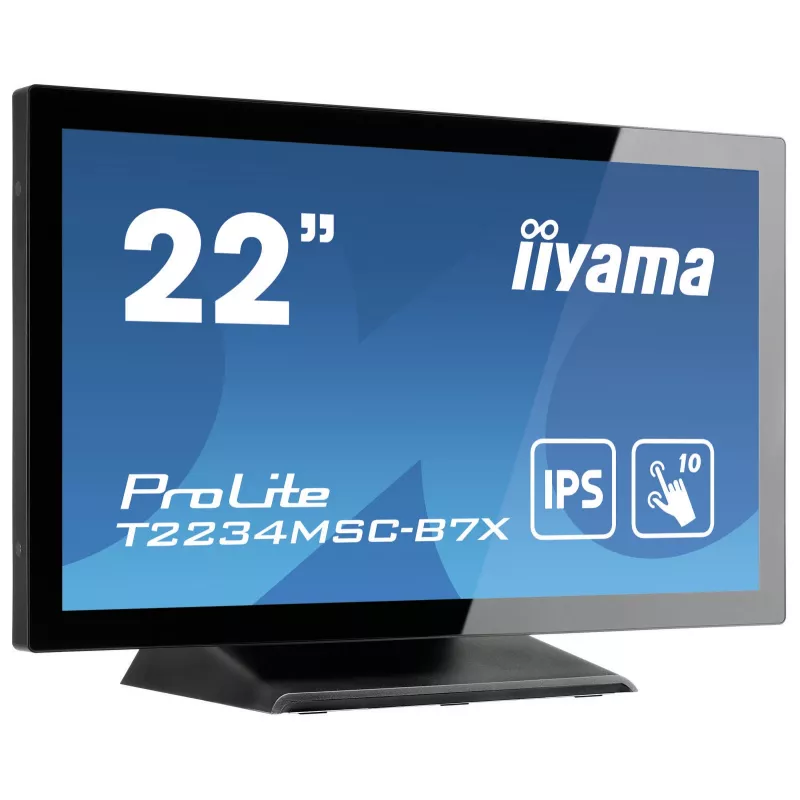 iiyama ProLite T2234MSC-B7X monitor per computer 54,6 cm (21,5 pollici) 1920 x 1080 pixel Full HD touchscreen nero