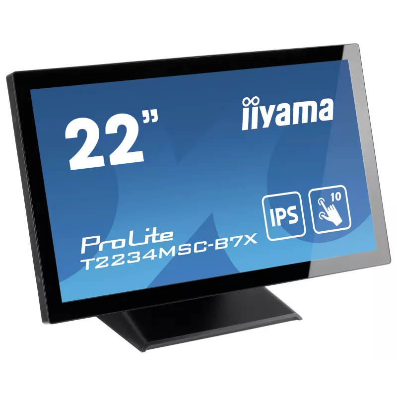 iiyama ProLite T2234MSC-B7X monitor per computer 54,6 cm (21,5 pollici) 1920 x 1080 pixel Full HD touchscreen nero