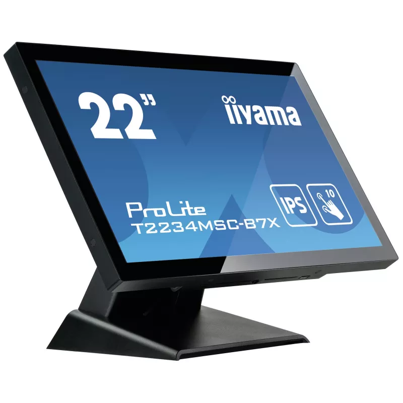 iiyama ProLite T2234MSC-B7X monitor per computer 54,6 cm (21,5 pollici) 1920 x 1080 pixel Full HD touchscreen nero