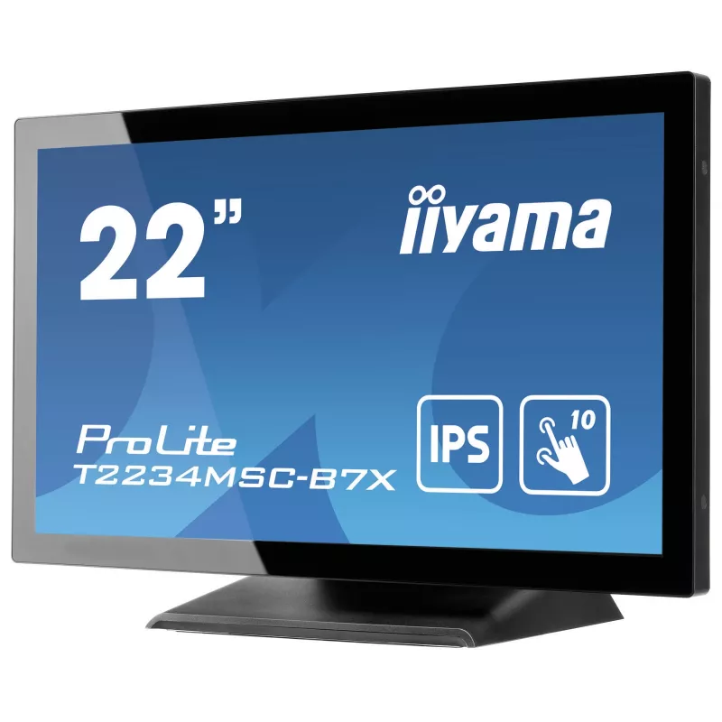 iiyama ProLite T2234MSC-B7X monitor per computer 54,6 cm (21,5 pollici) 1920 x 1080 pixel Full HD touchscreen nero