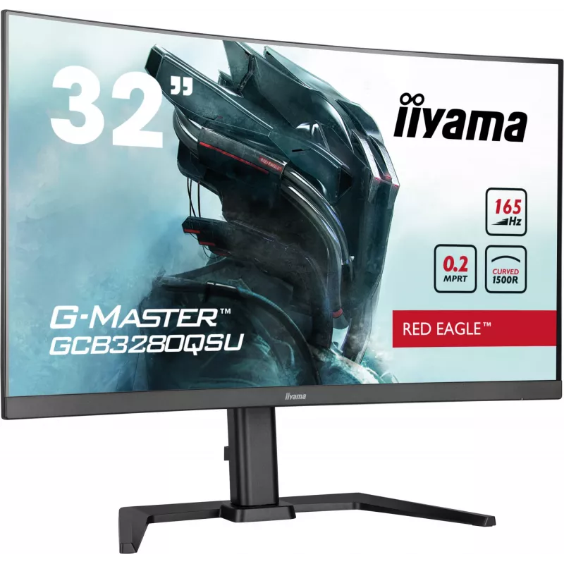 iiyama G-MASTER GCB3280QSU-B1 monitor per computer 80 cm (31,5 pollici) 2560 x 1440 pixel LED nero