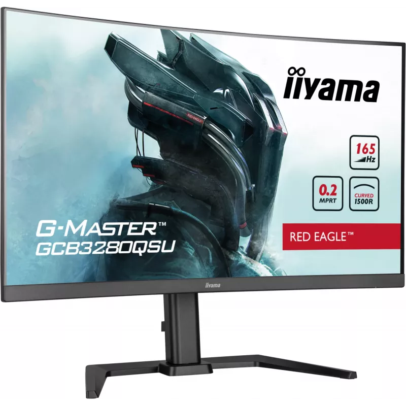 iiyama G-MASTER GCB3280QSU-B1 monitor per computer 80 cm (31,5 pollici) 2560 x 1440 pixel LED nero