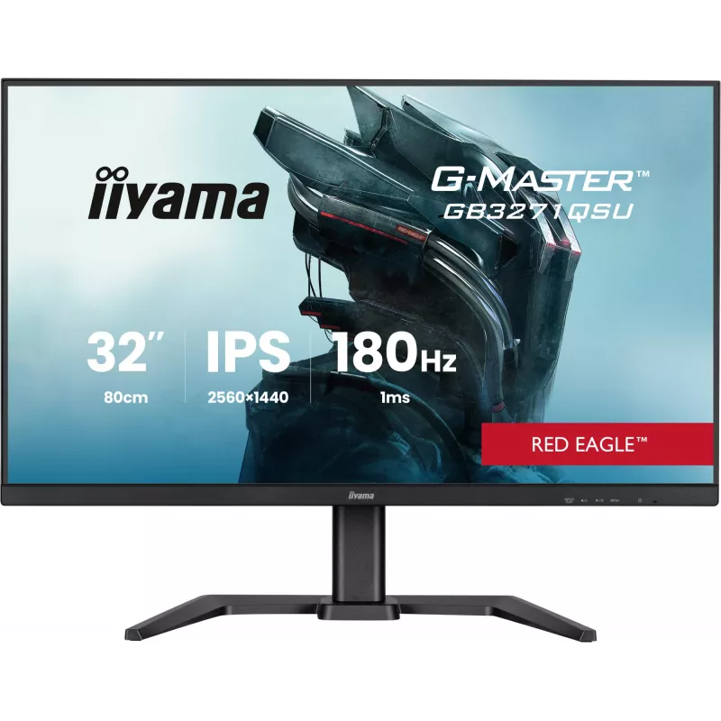 iiyama GB3271QSU-B2 monitor per computer 80 cm (31,5 pollici) 2560 x 1440 pixel Quad HD LED nero