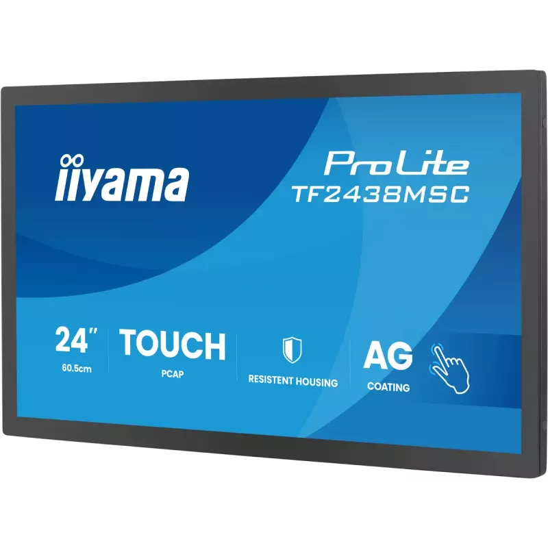 Monitor touchscreen IIYAMA TF2438MSC-B2 — 24 pollici display interattivo, multi-touch