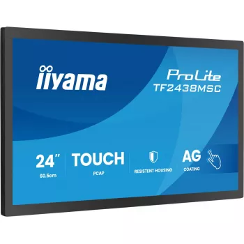 Monitor touchscreen IIYAMA TF2438MSC-B2 — 24 pollici display interattivo, multi-touch