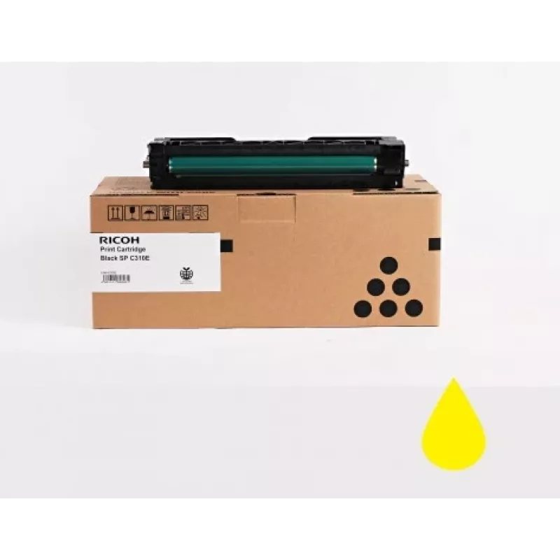 Ricoh 406351 cartuccia toner 1 pz. originale giallo