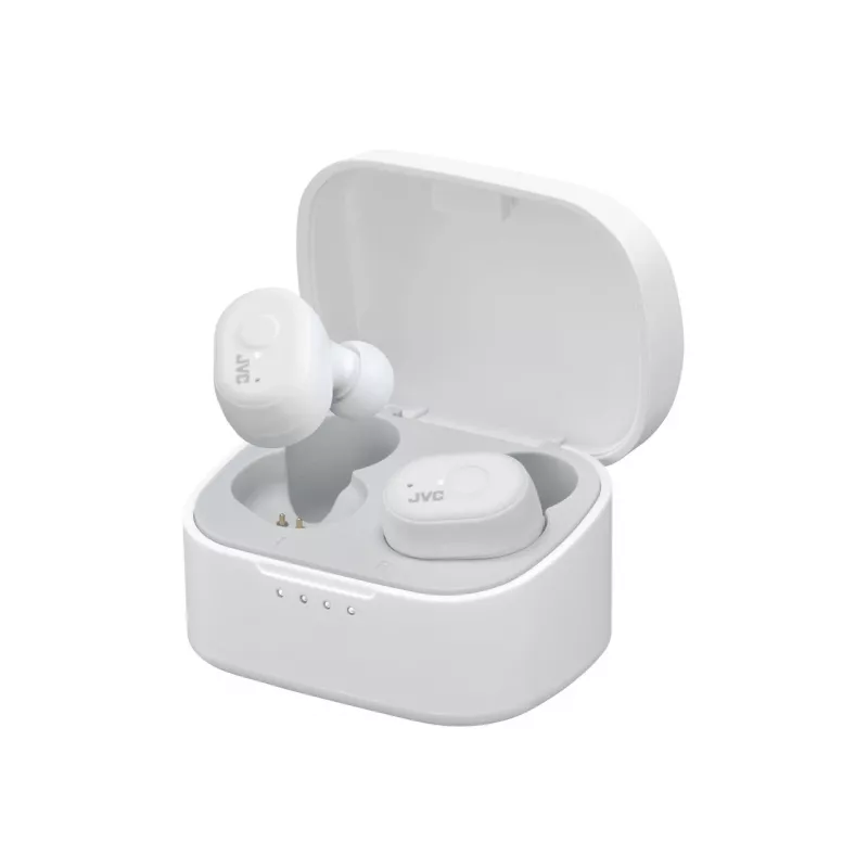 Headset JVC HA-A11T True Wireless Stereo (TWS) in-ear, Bluetooth, 20–20.000 Hz, 10 m, bianco