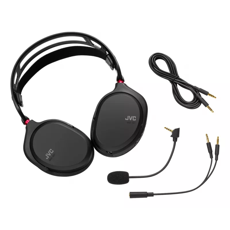 Headset JVC GG-01 con filo archetto gaming nero