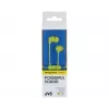 Auricolari in-ear colorati JVC HA-FR15-G-E con telecomando e microfono