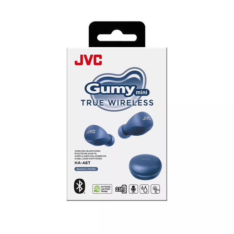 Headset JVC Gumy Mini TWS blu