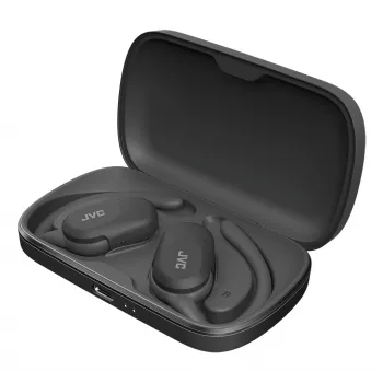 Headset JVC HA-NP40T True Wireless Stereo TWS archetto Bluetooth nero, 20–20000 Hz, 10 m