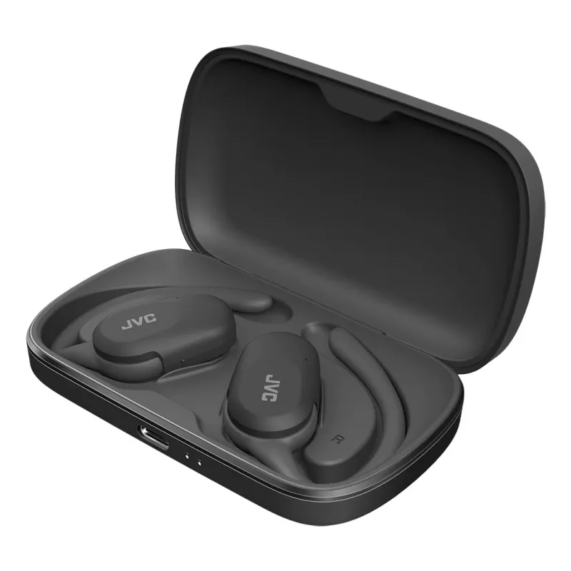 Headset JVC HA-NP40T True Wireless Stereo TWS archetto Bluetooth nero, 20–20000 Hz, 10 m