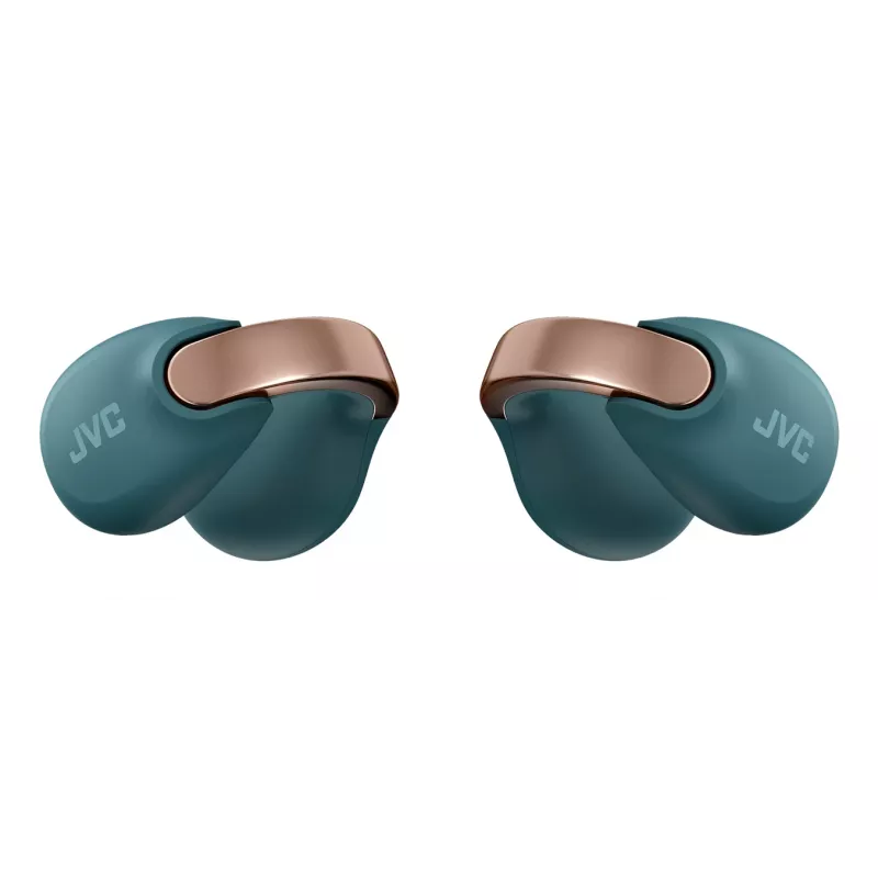 Headset JVC HA-NP1T True Wireless Stereo (TWS) a clip per padiglione per chiamate/musica USB Type-C Bluetooth blu, oro