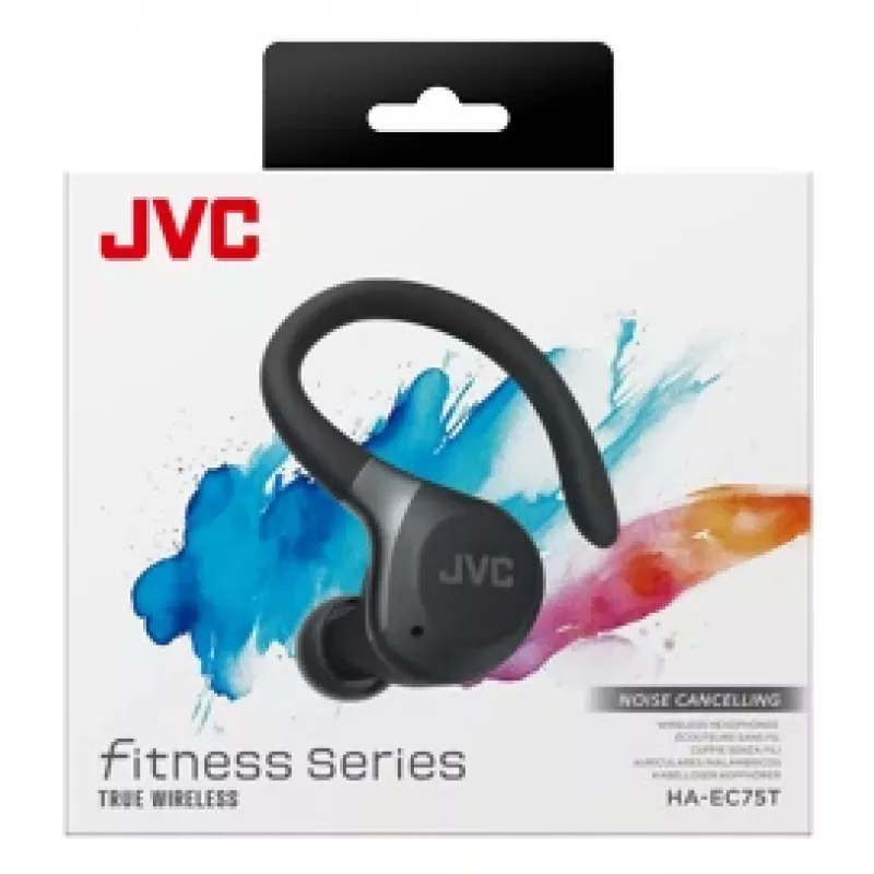 Cuffie/headset JVC HA-EC75T-B-U senza fili archetto sport Bluetooth nero