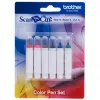 Penna Brother CAPEN1 nero blu marrone verde rosa rosso