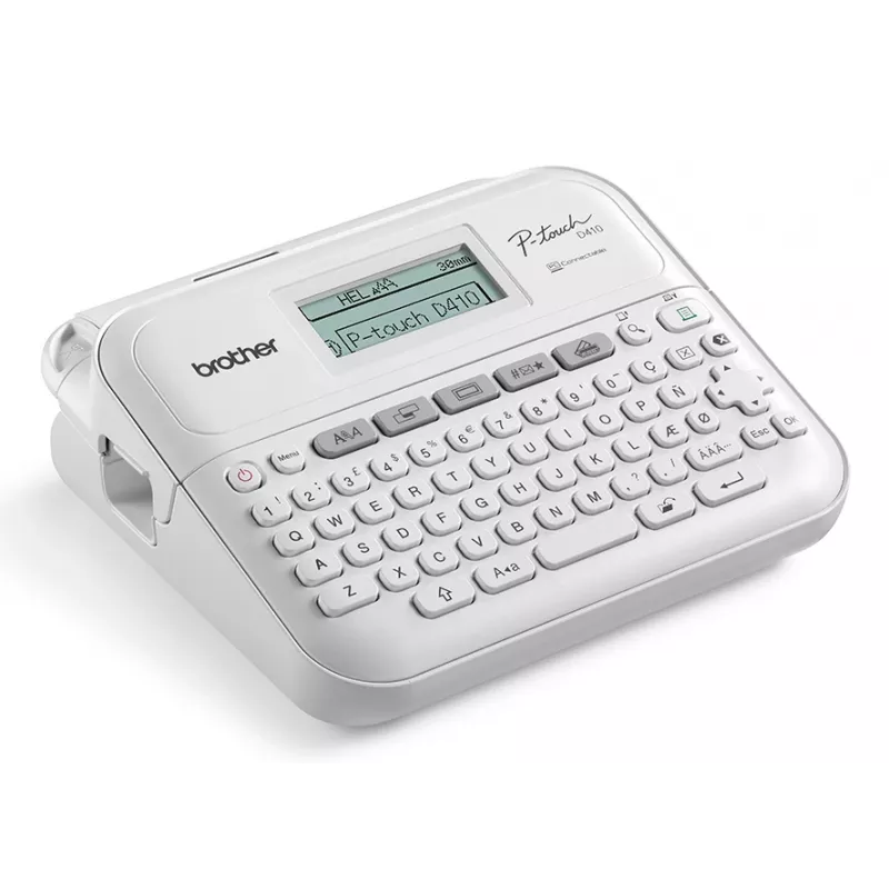 Etichettatrice Brother PT-D410VP ZINK (Zero-Ink) 180 x 180 DPI con filo TZe QWERTY