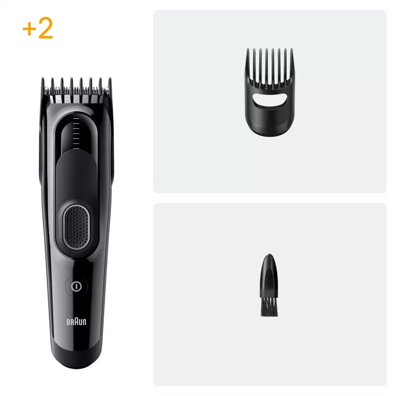 Rifinitore/regolabarba Braun HC5510 nero 9 nickel-metallo idruro (NiMH)