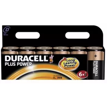 Duracell 6x D 1,5V batteria monouso alcalina