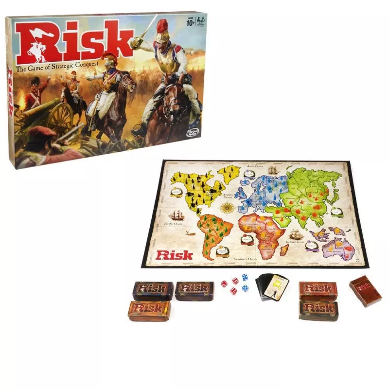 Gioco da tavolo HASBRO Risk (guerra) — gioco strategico di conquista, dai 10 anni