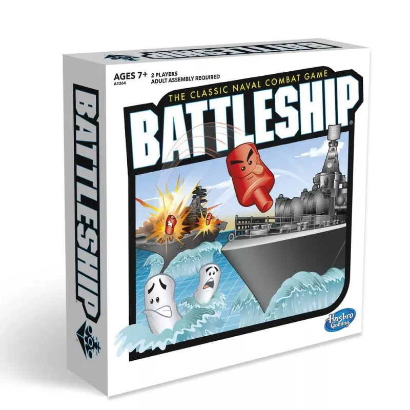 Gioco da tavolo HASBRO Battleship strategia – gioco strategico da tavolo, consigliato dai 7 anni