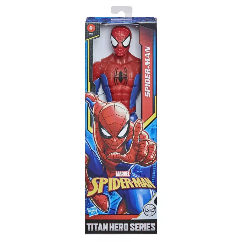 Action figure HASBRO Marvel Spider-Man Titan Hero Spider-Man, plastica, multicolore, dai 4 anni