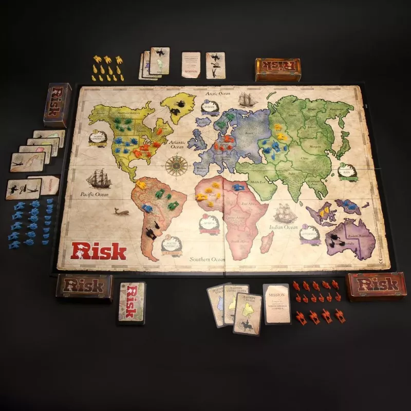Gioco da tavolo Hasbro Gaming Risk War età consigliata 10 anni