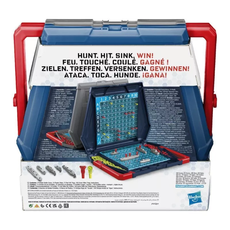 Gioco da tavolo Hasbro Gaming Battleship Classic Edition strategia dai 7 anni