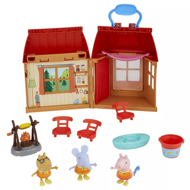 Peppa Pig Il campeggio accogliente di Peppa, azione/avventura, 3 anni, multicolore