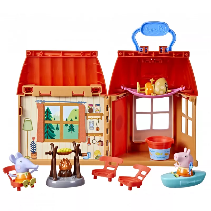 Peppa Pig Il campeggio accogliente di Peppa, azione/avventura, 3 anni, multicolore