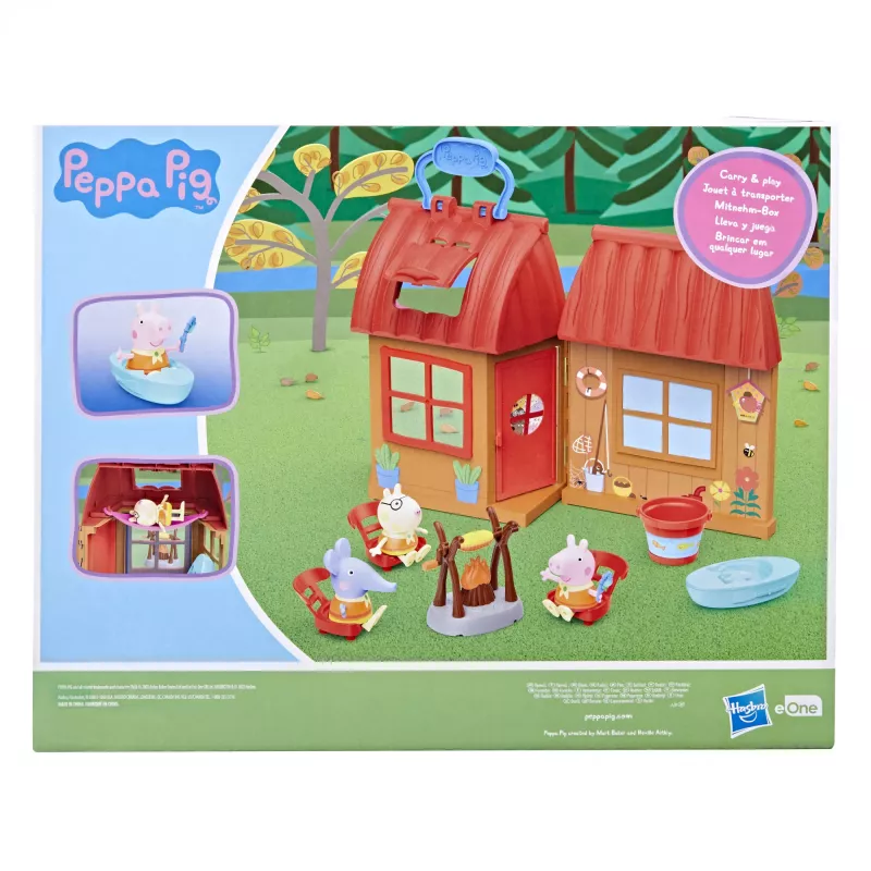 Peppa Pig Il campeggio accogliente di Peppa, azione/avventura, 3 anni, multicolore