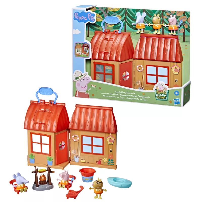 Peppa Pig Il campeggio accogliente di Peppa, azione/avventura, 3 anni, multicolore