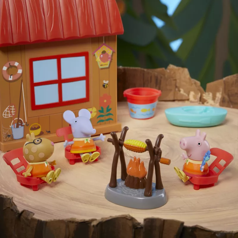 Peppa Pig Il campeggio accogliente di Peppa, azione/avventura, 3 anni, multicolore