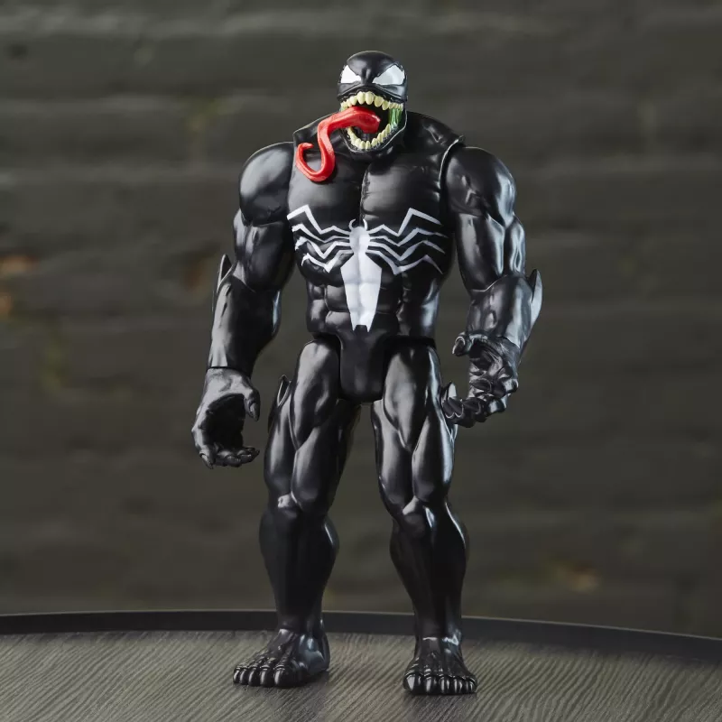 Marvel Spider-Man Titan Hero Series Venom, 4 anni, Spider-Man, nero, rosso, bianco