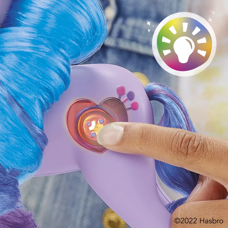 My Little Pony See Your Sparkle Izzy Moonbow, ragazza, 5 anni, effetti luminosi, sonoro