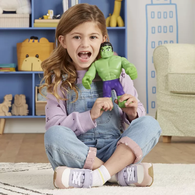 Marvel Spidey e i suoi fantastici amici – Supersized Hulk, 3 anni, multicolore, plastica