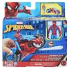 Marvel Spider-Man Spider-Man Web Blast Cycle set di gioco per bambini con action figure Spider-Man snodabile
