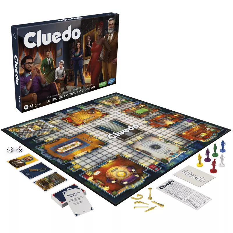 Gioco da tavolo Hasbro Gaming Cluedo Detective 8+ 45 min