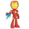 Marvel Spidey e i suoi fantastici amici – Figura Iron Man oversize, 3 anni, Marvel, rosso, giallo