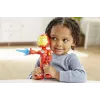 Marvel Spidey e i suoi fantastici amici – Figura Iron Man oversize, 3 anni, Marvel, rosso, giallo