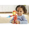 Marvel Spidey e i suoi fantastici amici – Figura Iron Man oversize, 3 anni, Marvel, rosso, giallo