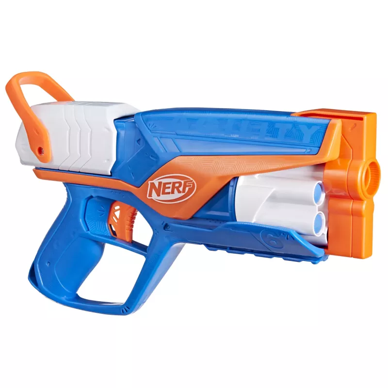 Blaster giocattolo NERF N Series Agility blu arancione bianco 8 anni