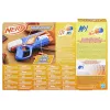 Blaster giocattolo NERF N Series Agility blu arancione bianco 8 anni